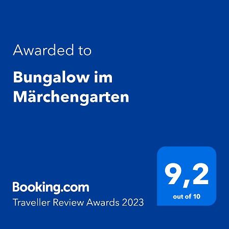 Bungalow Im Maerchengarten Krauschwitz Bagian luar foto